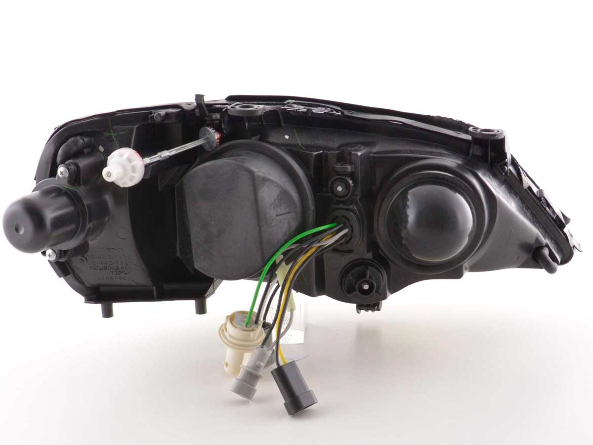 Scheinwerfer Set Angel Eyes Opel Astra G 98-03 chrom Scheinwerfer Set Angel Eyes Opel Astra G 98-03 chrom